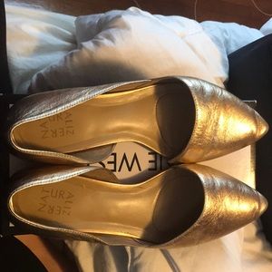 Naturalizer gold flats